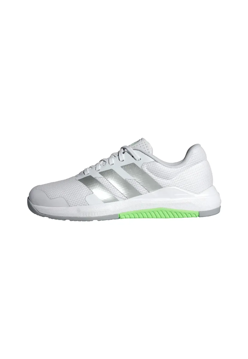 DROPSET BASE  - Trainingsschuh - ftwr white/matte silver/lime burst