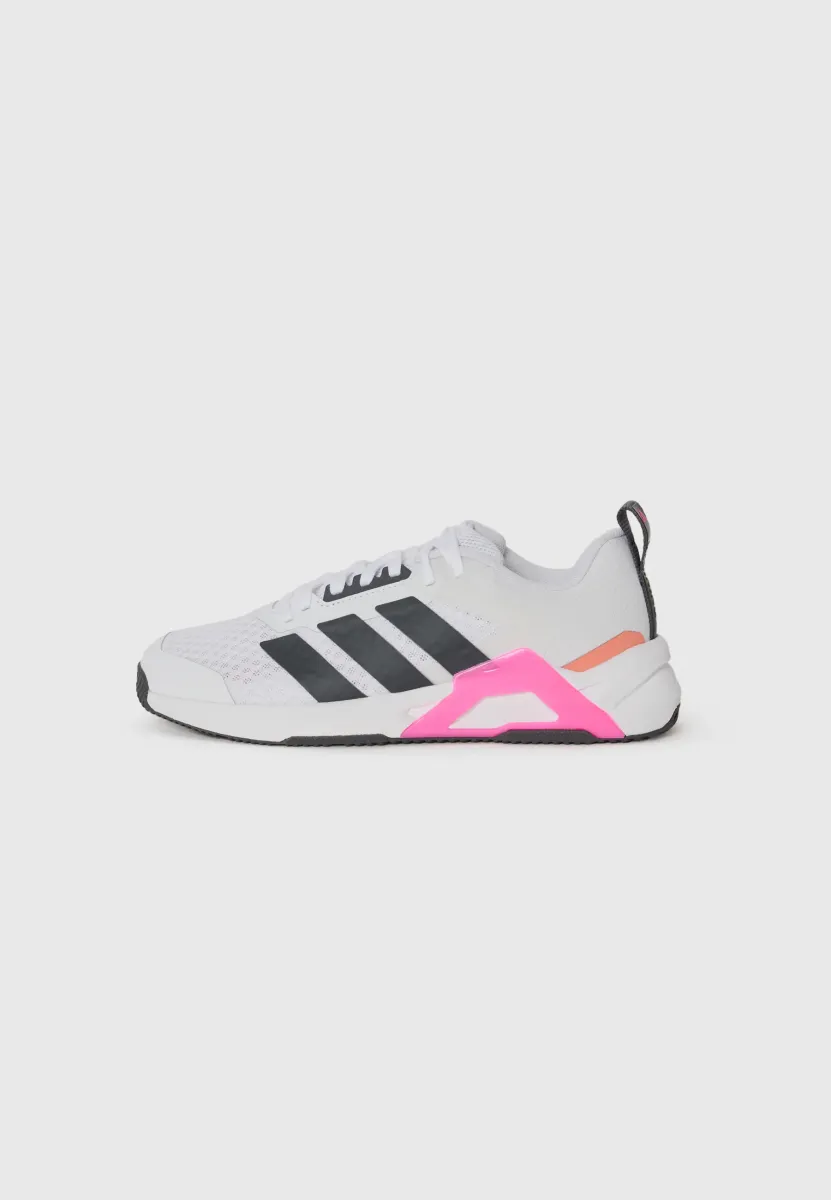 DROPSET CONTROL - Trainingsschuh - ftwr white/grey five/shock pink