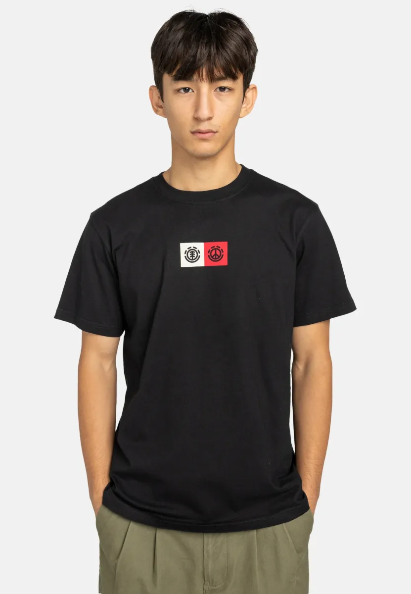 DUAL - À MANCHES COURTES - T-Shirt print - fbk