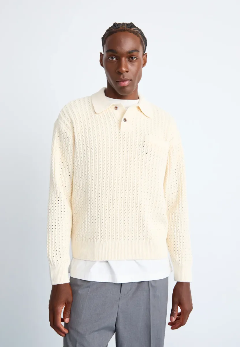 DUANE - Strickpullover - natural