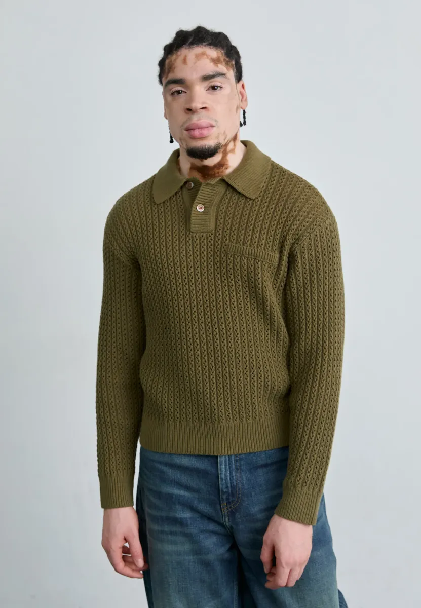 DUANE - Strickpullover - tea leaf