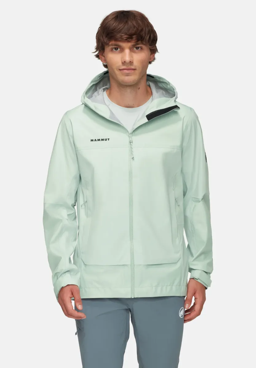 DUCAN GUIDE HOODED - Hardshelljacke - silver sage
