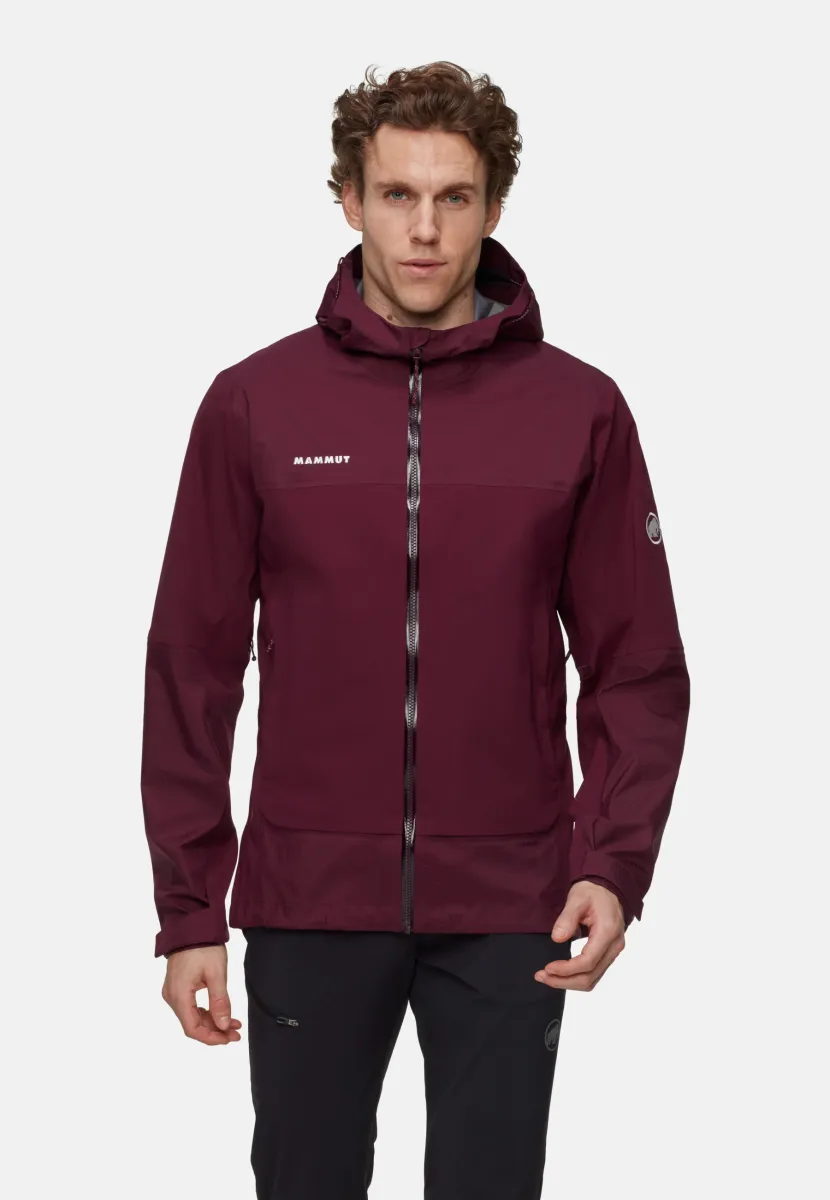 DUCAN GUIDE HS HOODED  - Hardshelljacke - vin