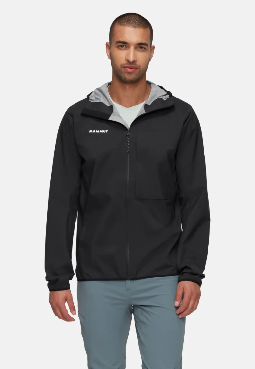 DUCAN HOODED - Hardshelljacke - black