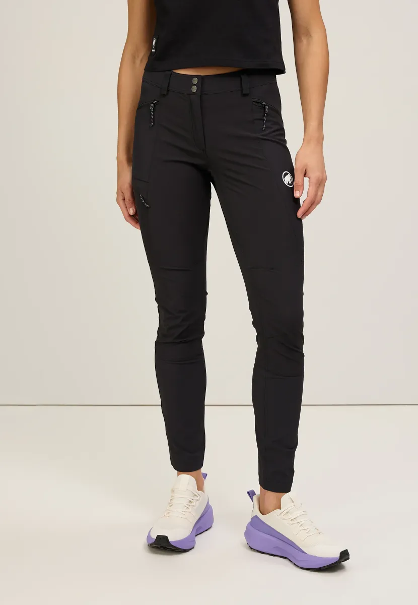 DUCAN - Stoffhose - black