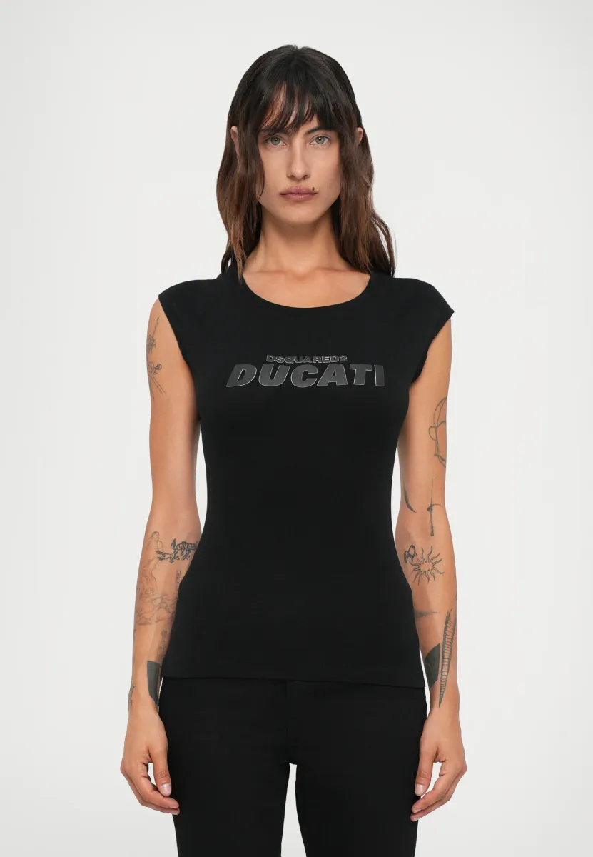 DUCATI TEE - T-Shirt print - black