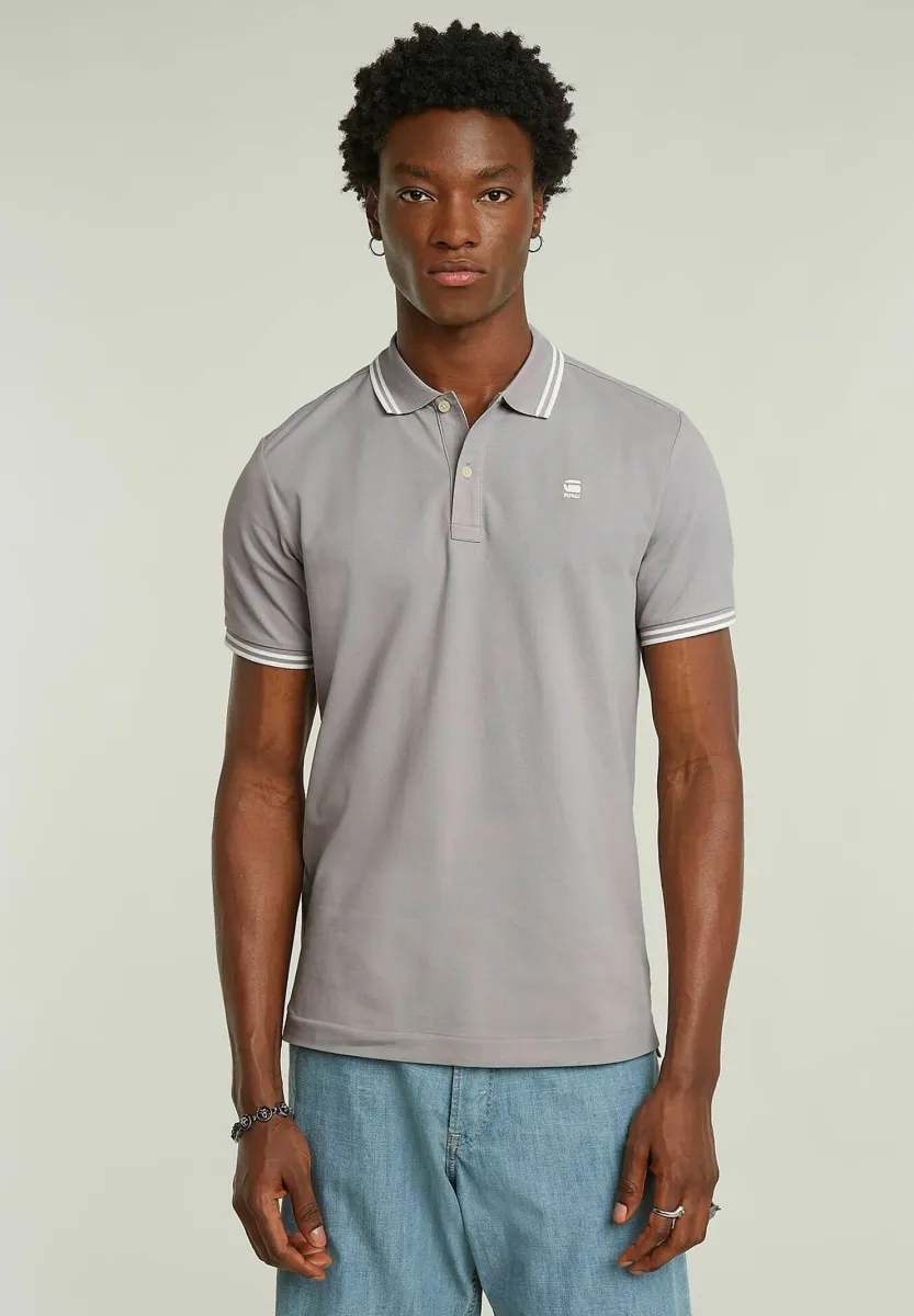 DUNDA - Poloshirt - grey alloy