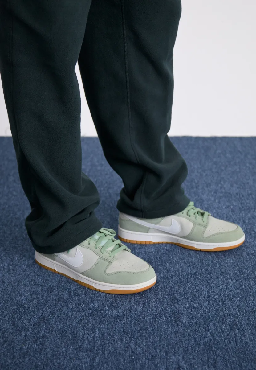 DUNK LOW RETRO SE - Sneaker low - jade horizon/summit white/light silver/light brown
