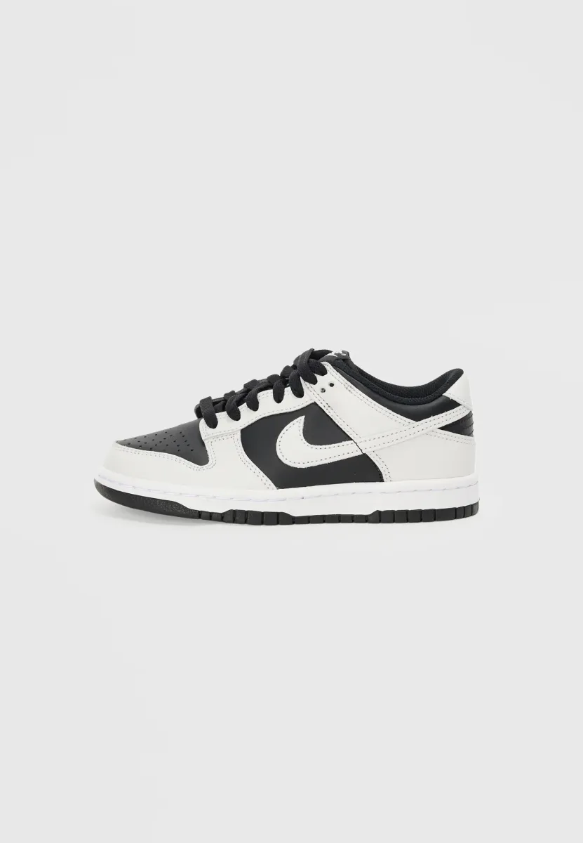 DUNK LOW UNISEX - Sneaker low - black/platinum-coloured/white