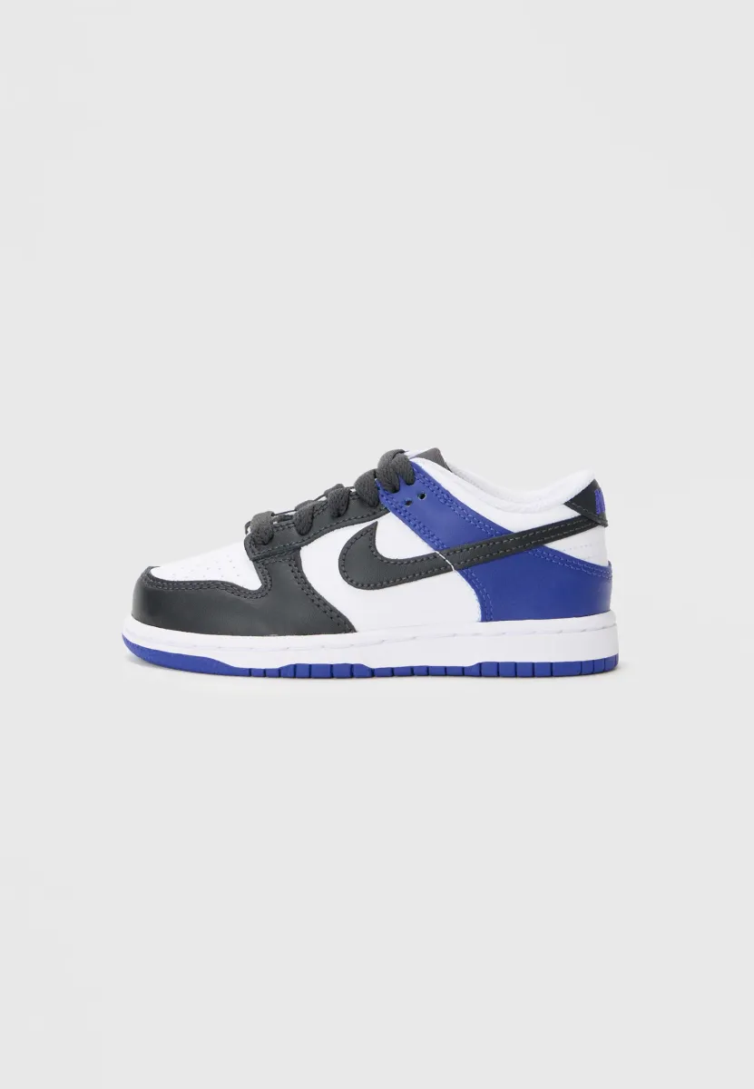 DUNK LOW UNISEX - Sneaker low - white/dark smoke grey/deep night