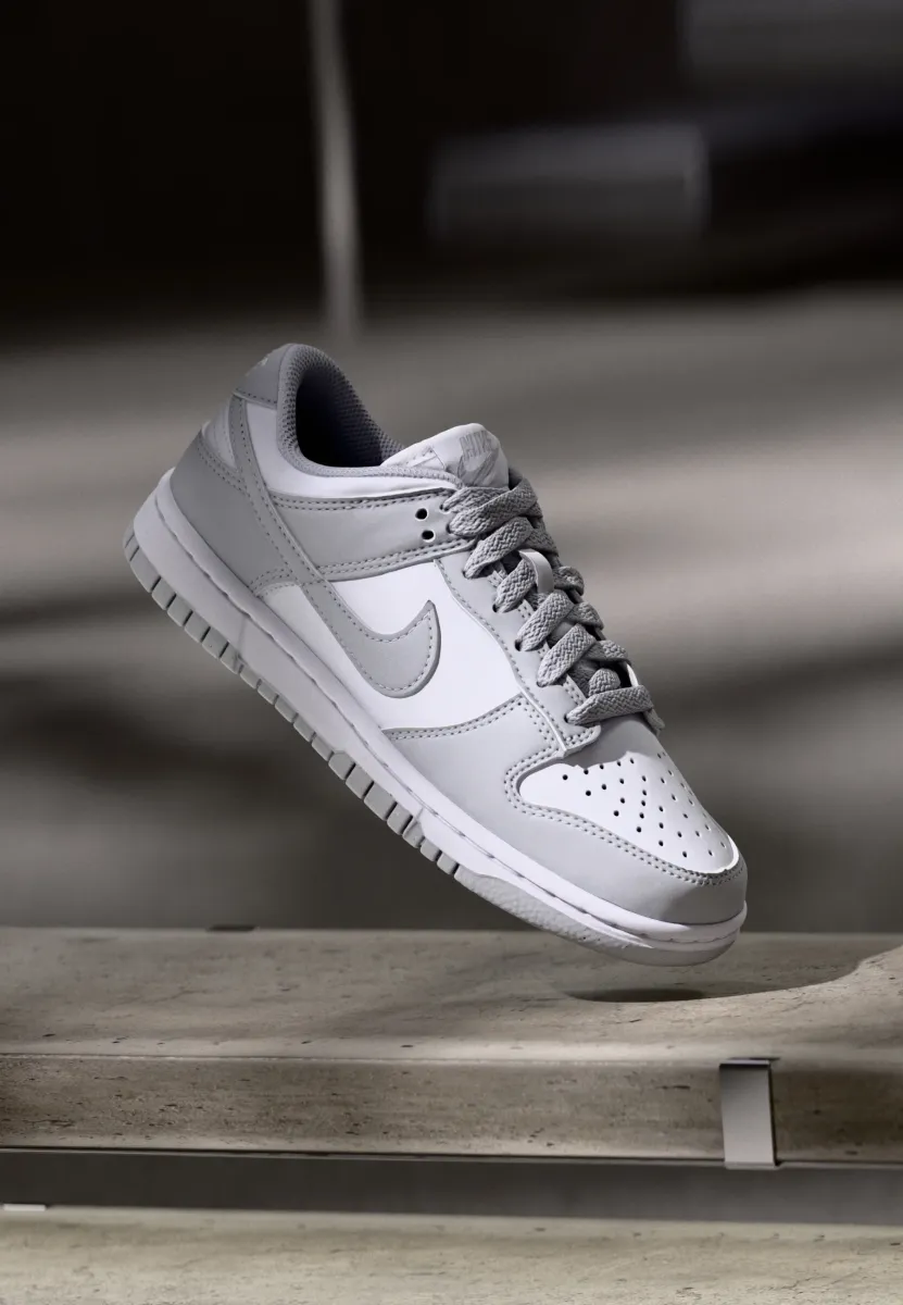 DUNK NEXT NATURE - Sneaker low - white/light smoke grey