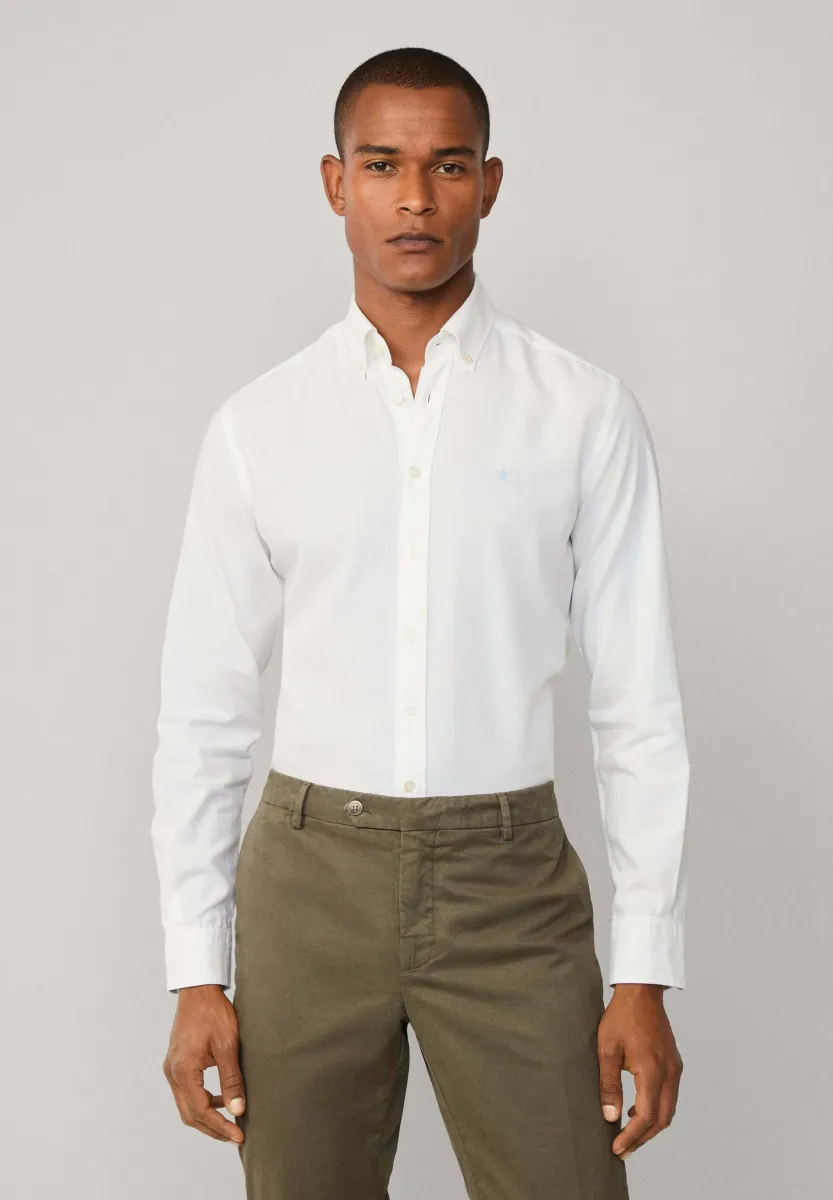 DYED OXFORD - Hemd - white