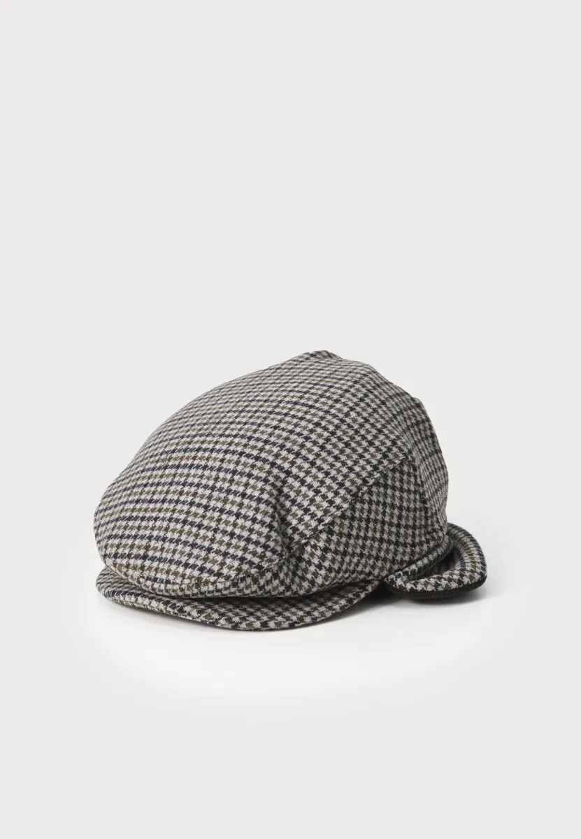 EARFLAP SNAP CAP UNISEX - Mütze - black/grey/charcoal