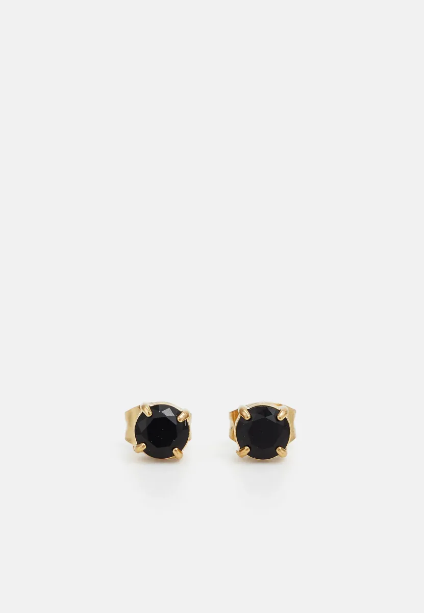 EARRINGS ESSENTIAL - Ohrringe - gold-coloured/black