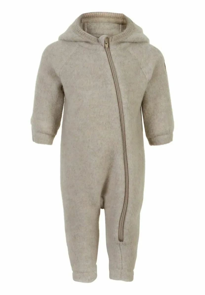 EARS - Jumpsuit - melange offwhite