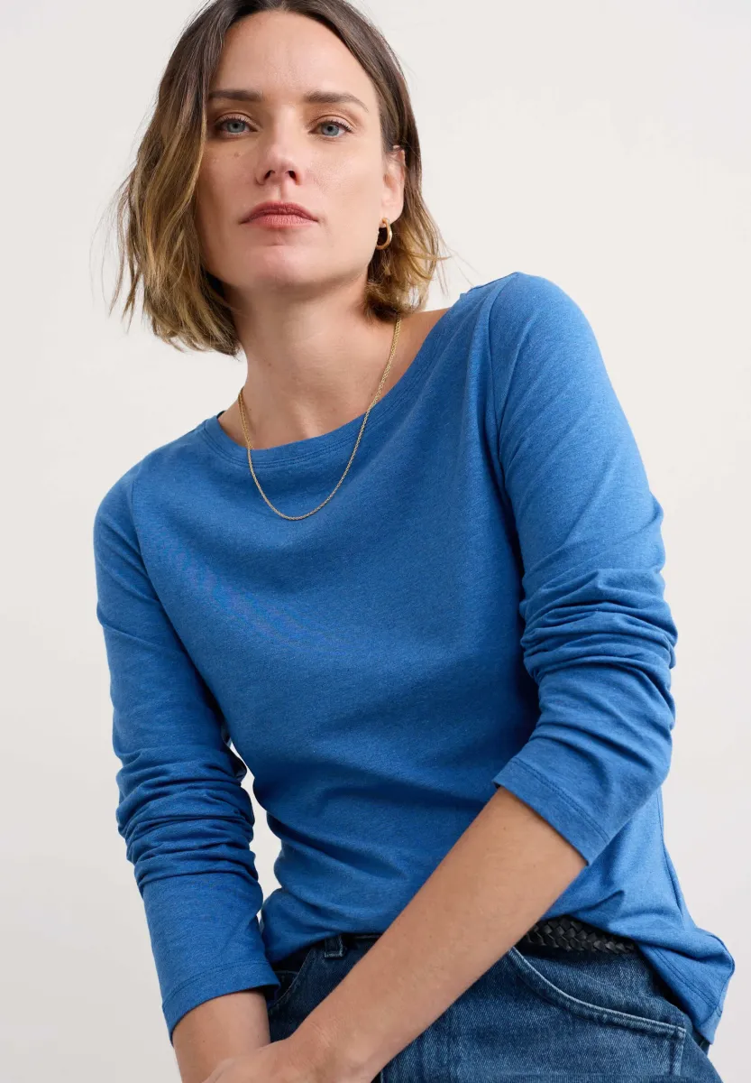 EASEL - Langarmshirt - blue ink