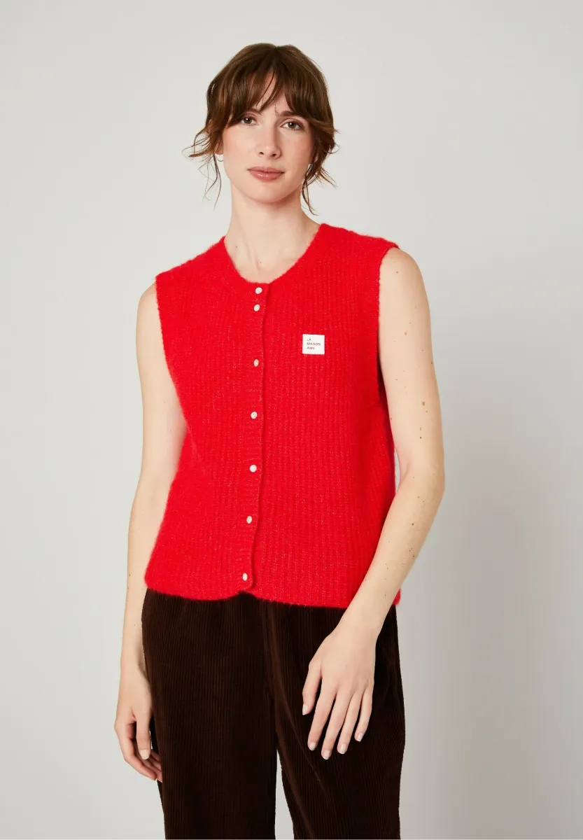 EAST - Strickjacke - piment chine