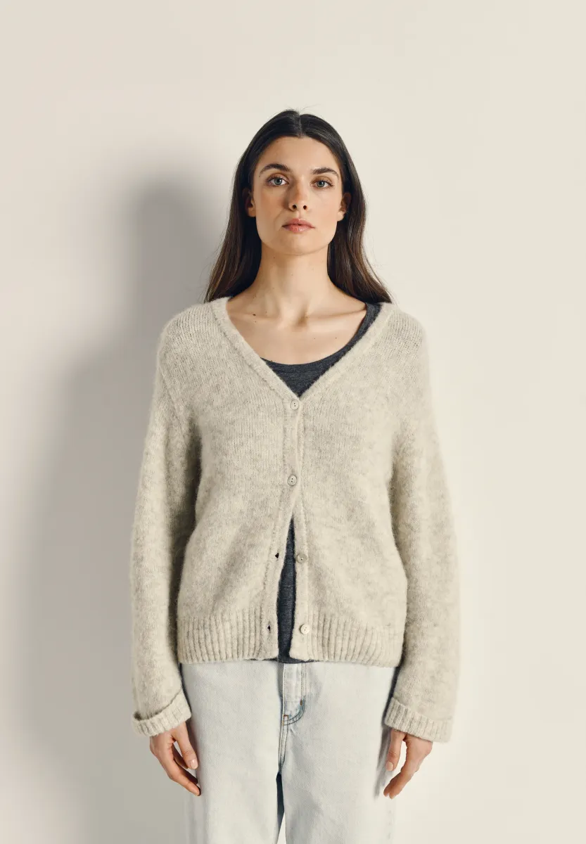 EAST - Strickjacke - poudreuse chine