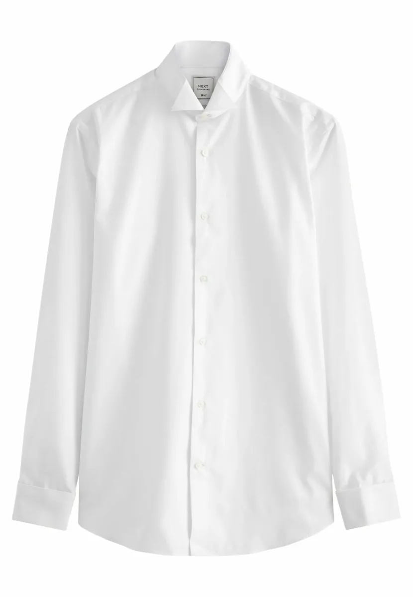 EASY CARE REGULAR FIT DOUBLE CUFF - Hemd - white