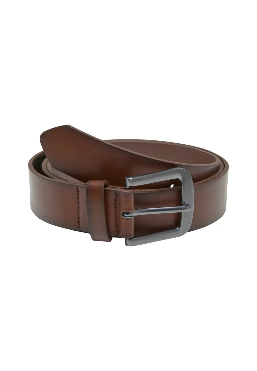 EASY  - Gürtel - brown silver
