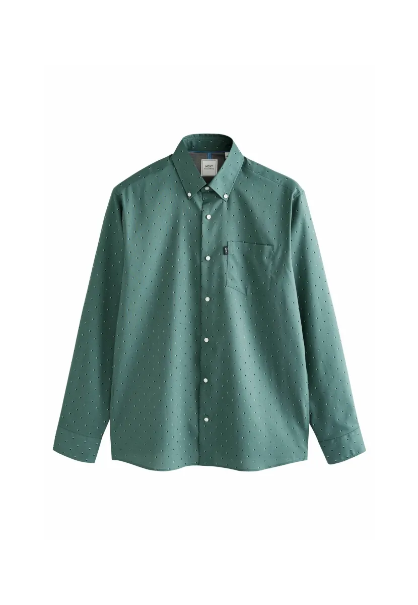 EASY IRON PRINTED OXFORD REGULAR FIT - Hemd - seafoam green geometric