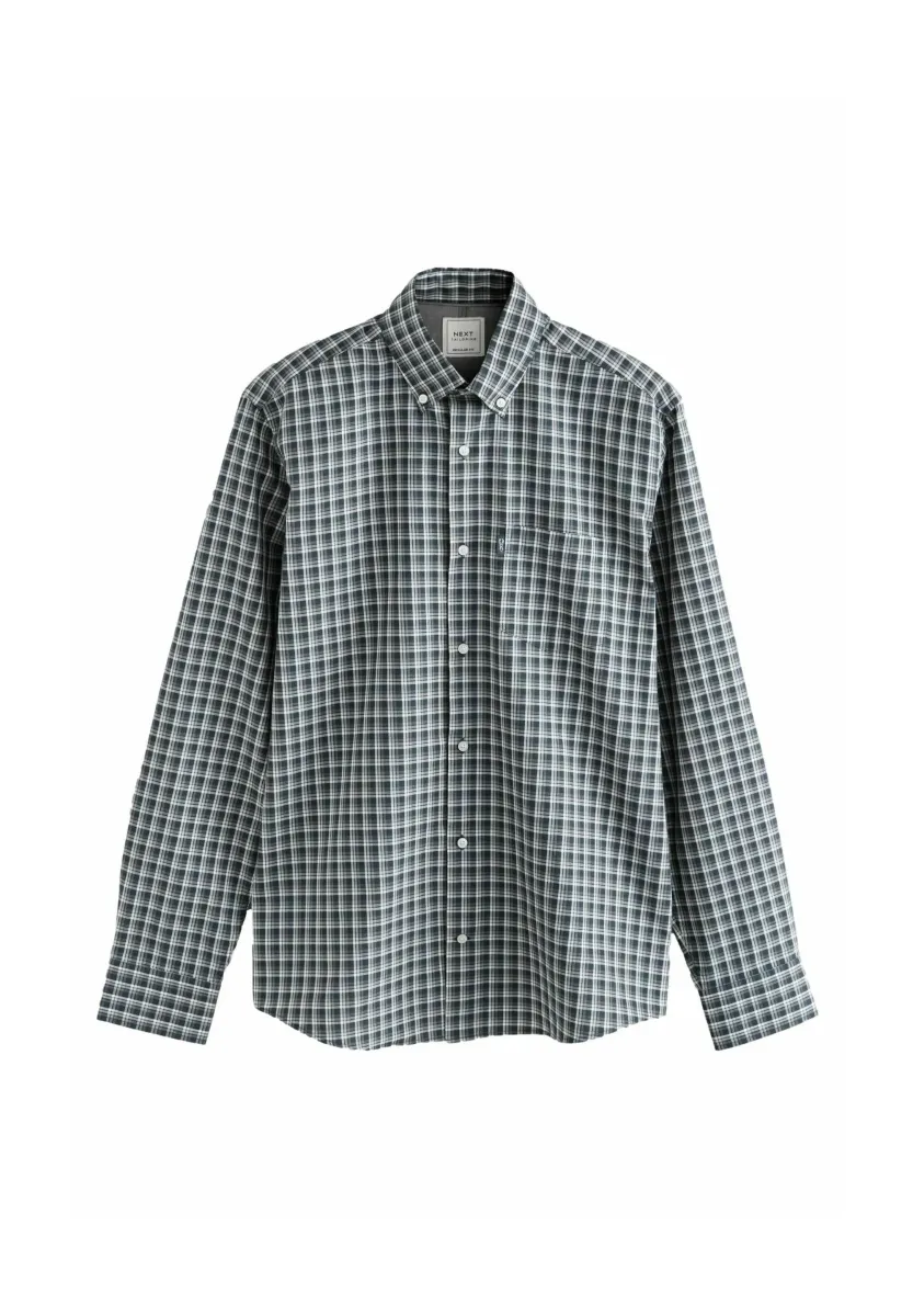 EASY OXFORD - Hemd - navy micro check