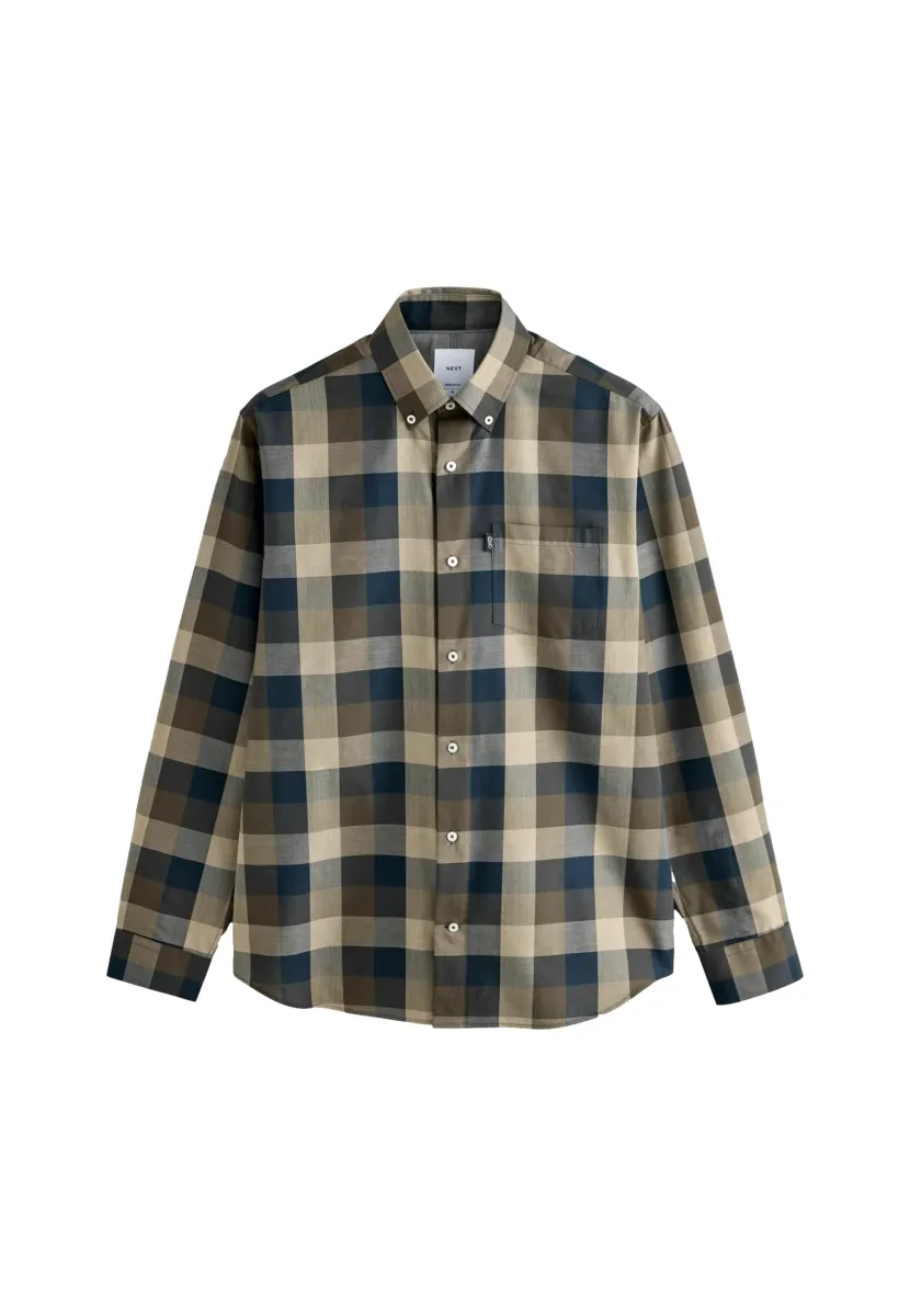 EASY OXFORD - Hemd - navy neutral check