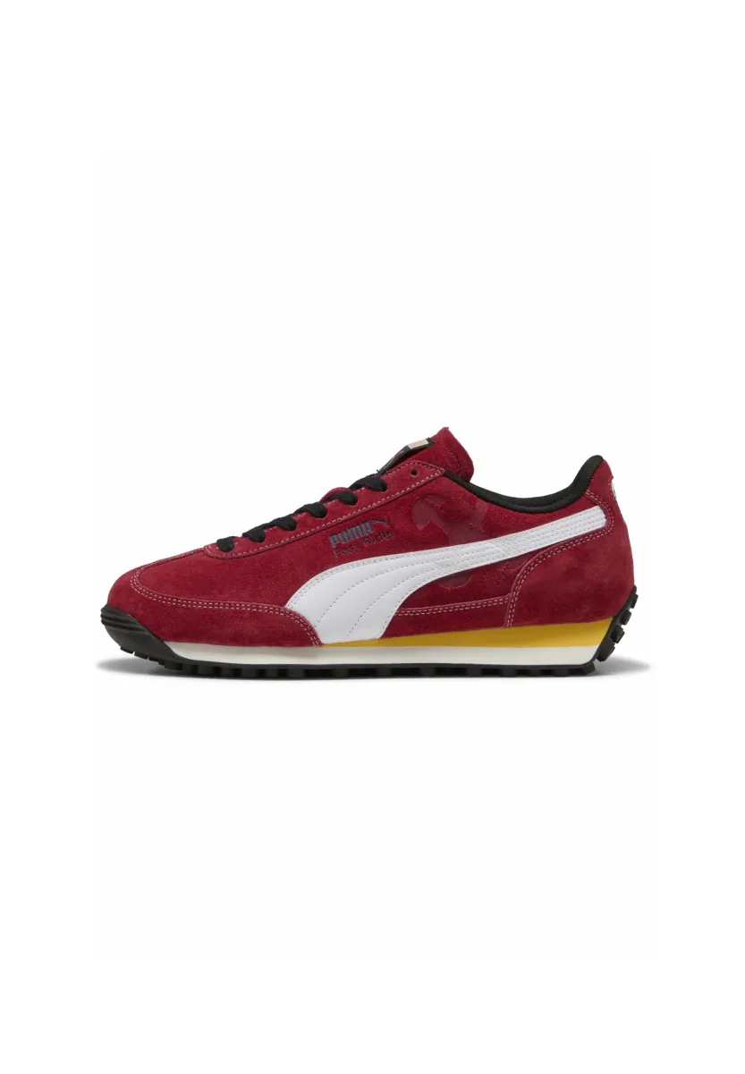 EASY RIDER ROAD TO UNITY SNEAKERS - Sneaker low - dark crimson- white