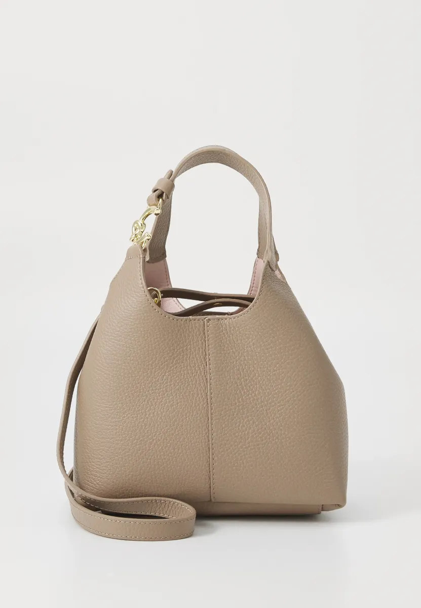 EASY SET - Handtasche - warm taupe