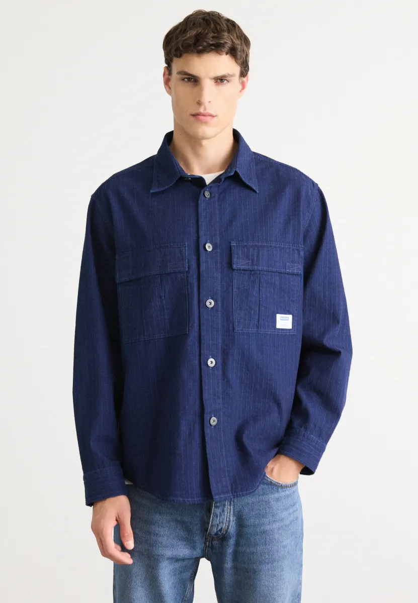 EBARGO - Hemd - navy