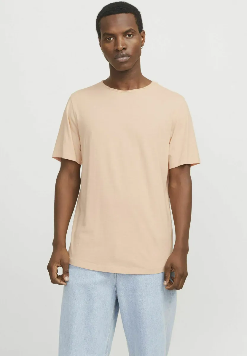 EBASHER O-NECK SS - T-Shirt basic - peach parfait