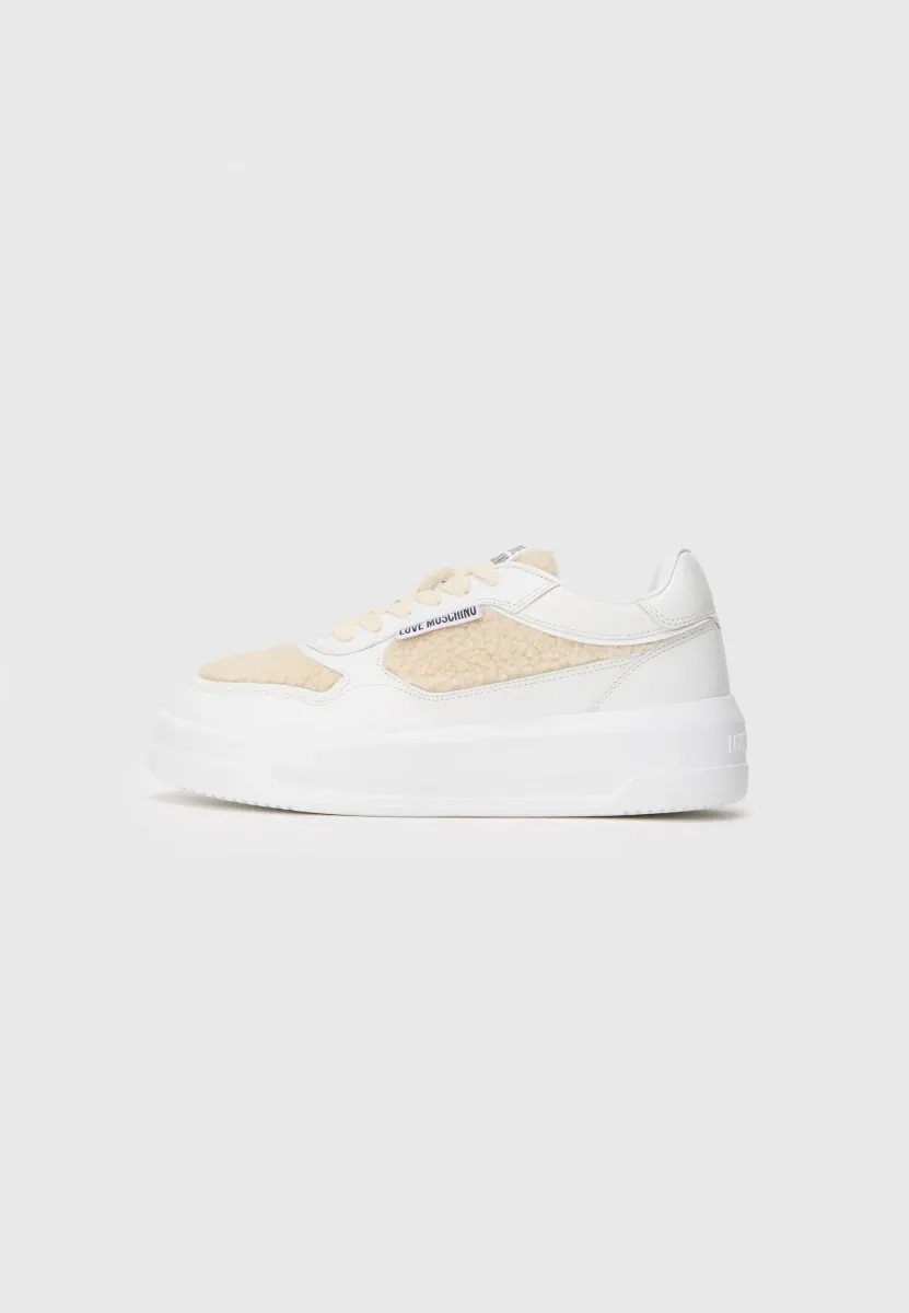 ECLIPSE - Sneaker low - beige/white