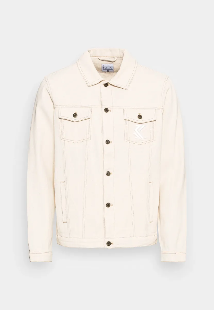 ECRU JACKET UNISEX - Jeansjacke - light sand