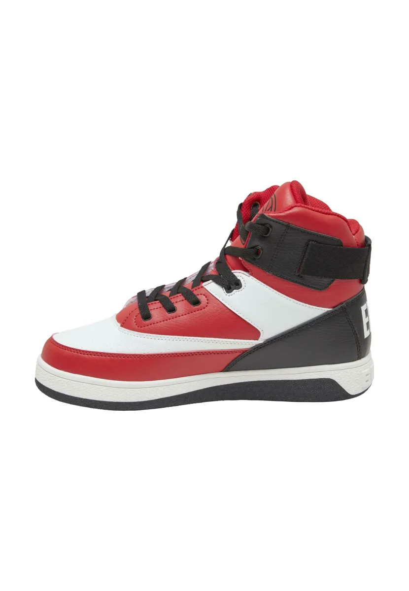 EDWIN - Skateschuh - black white red