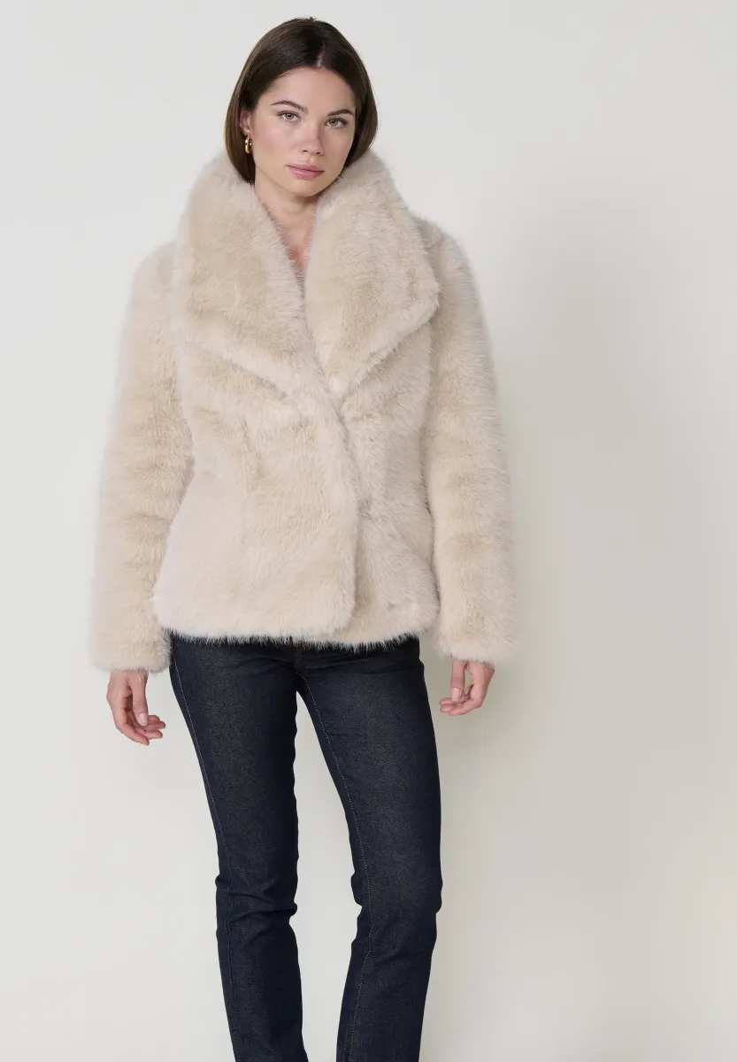 EFFECT - Winterjacke - crudo   off-white