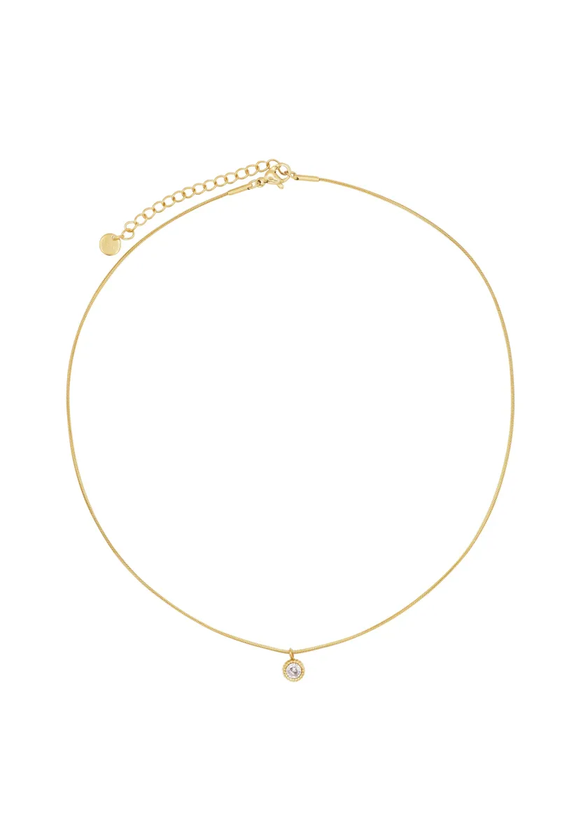 EGBUT  - Halskette - goldfarbend