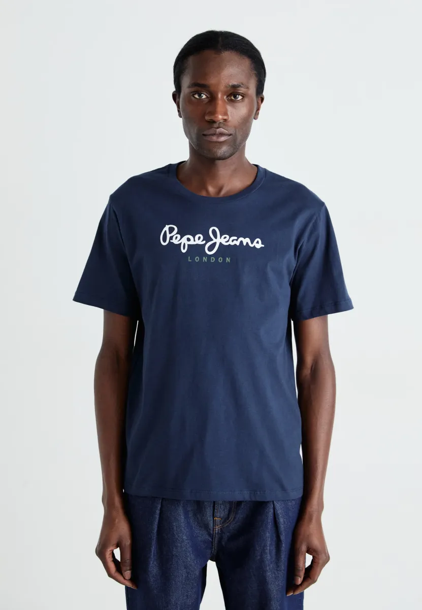 EGGO - T-Shirt print - dark blue