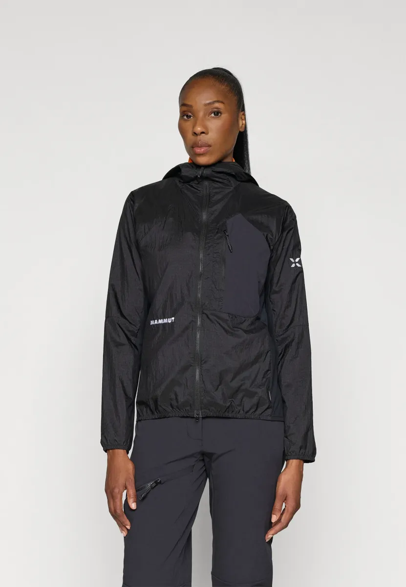 EIGER NORDWAND ADVANCED HOODED JACKET WOMEN - Windbreaker - black