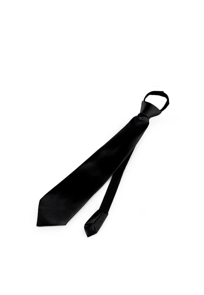 EINFACHE BINDUNG - Krawatte - black