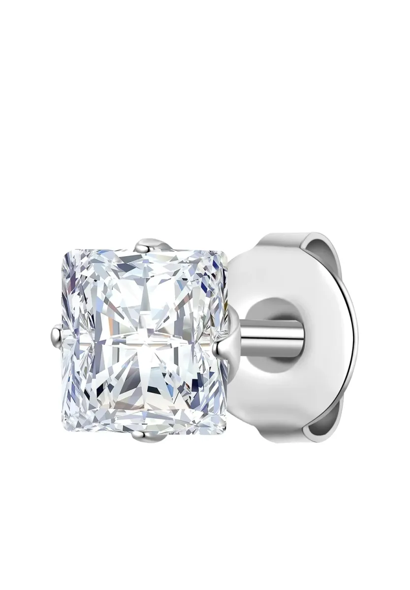 Einzelner Ohrring - silberfarben