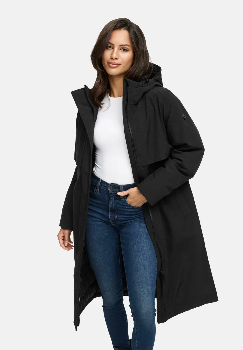 EISMELODIE - Wintermantel - black