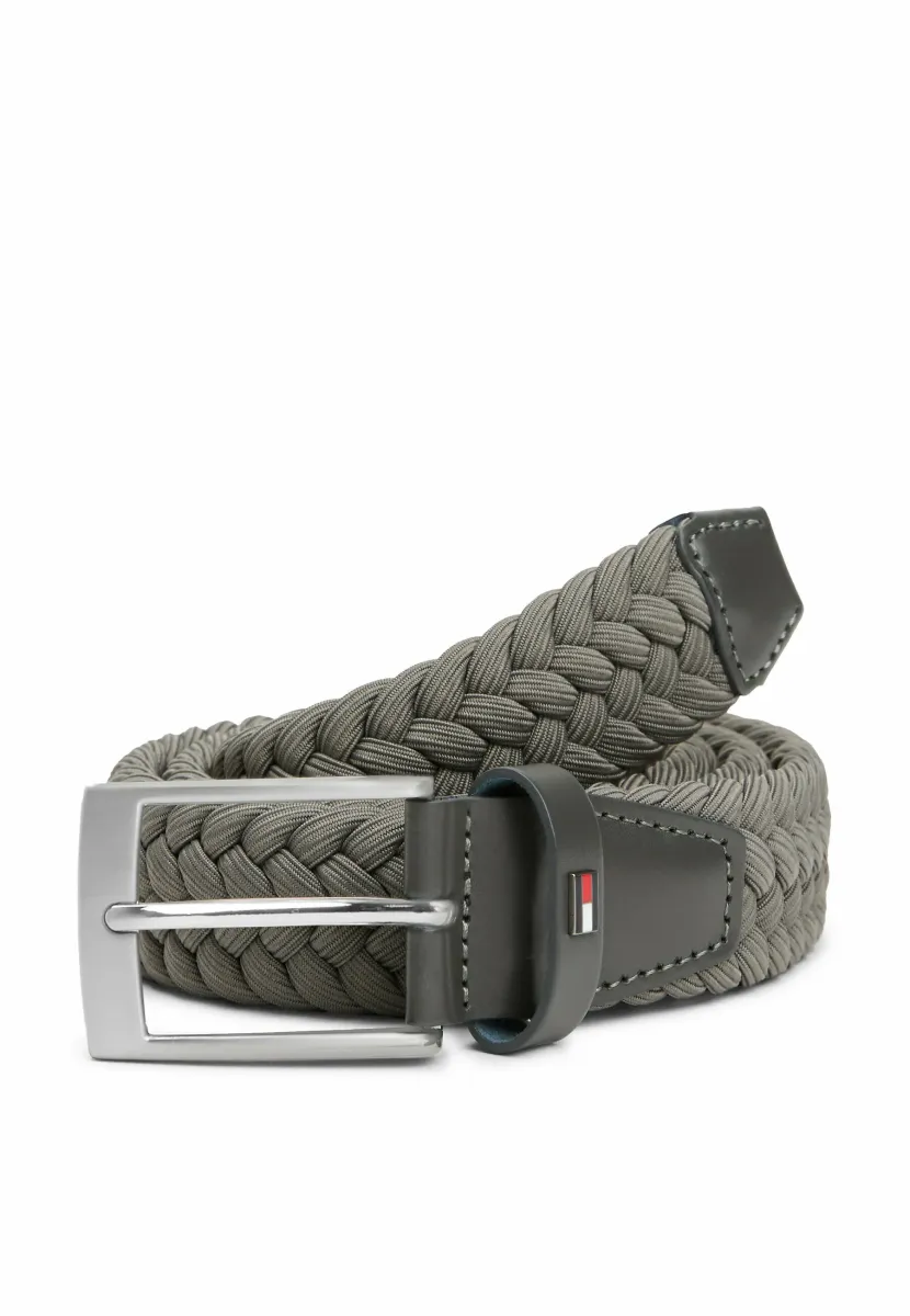 ELASTIC - Flechtgürtel - pewter grey