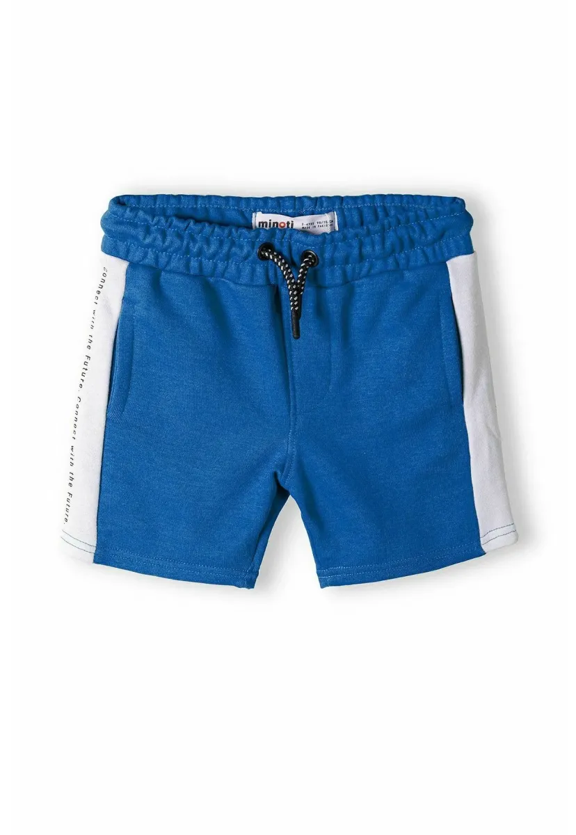 ELASTICATED WAIST - Shorts - blue