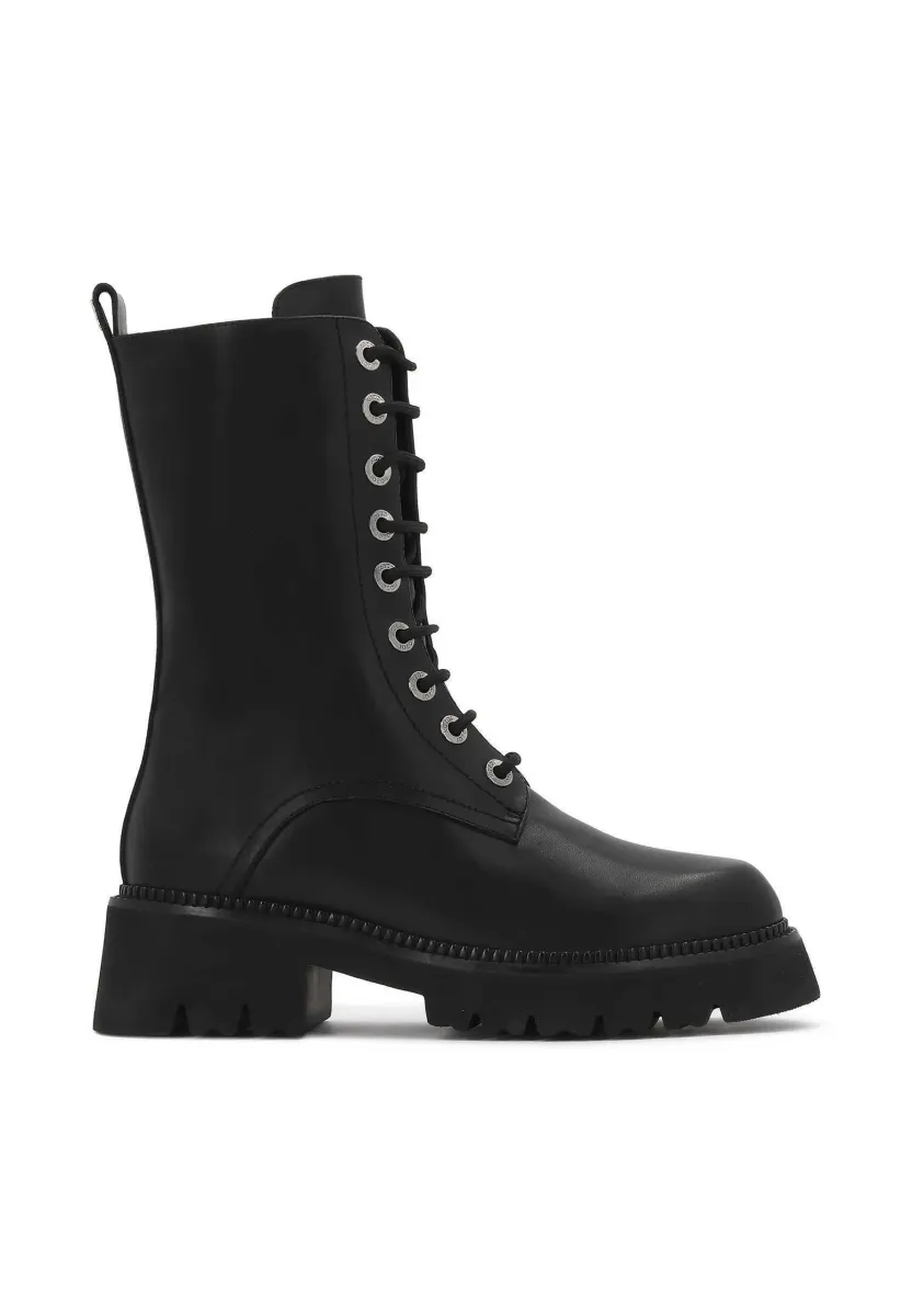 ELBA - Plateaustiefelette - black
