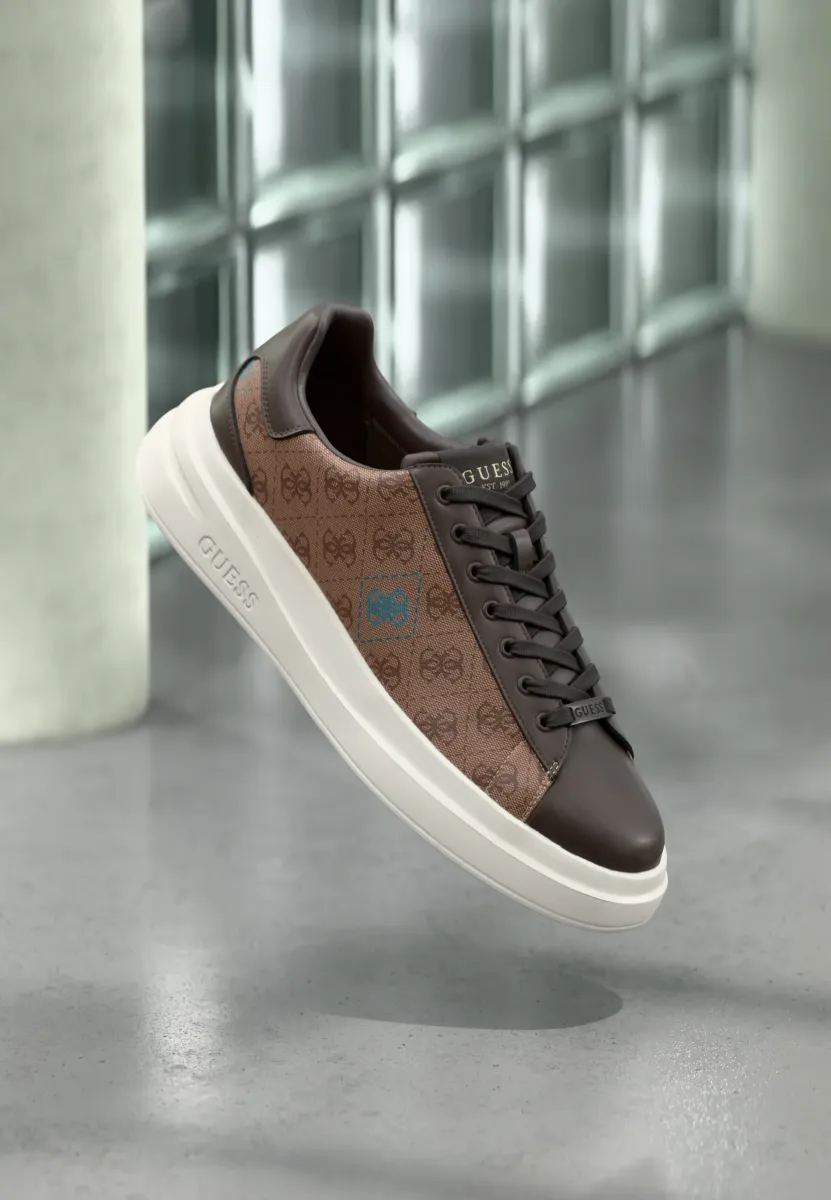 ELBA - Sneaker low - beige/brown