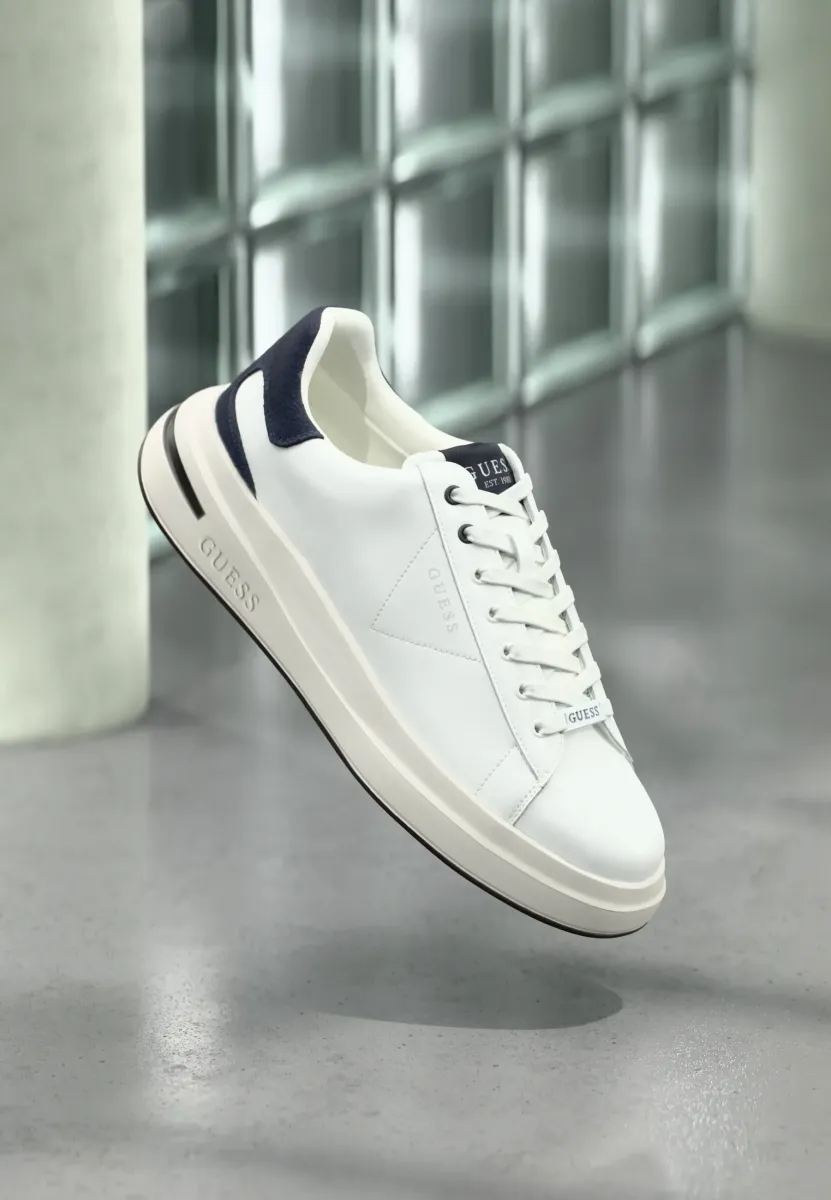 ELBA - Sneaker low - white/blue