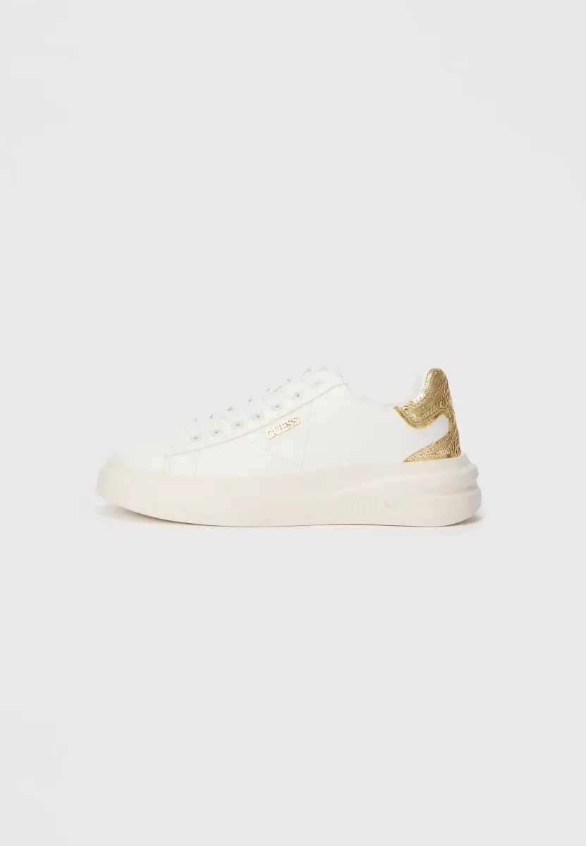ELBINA - Sneaker low - white/gold-coloured