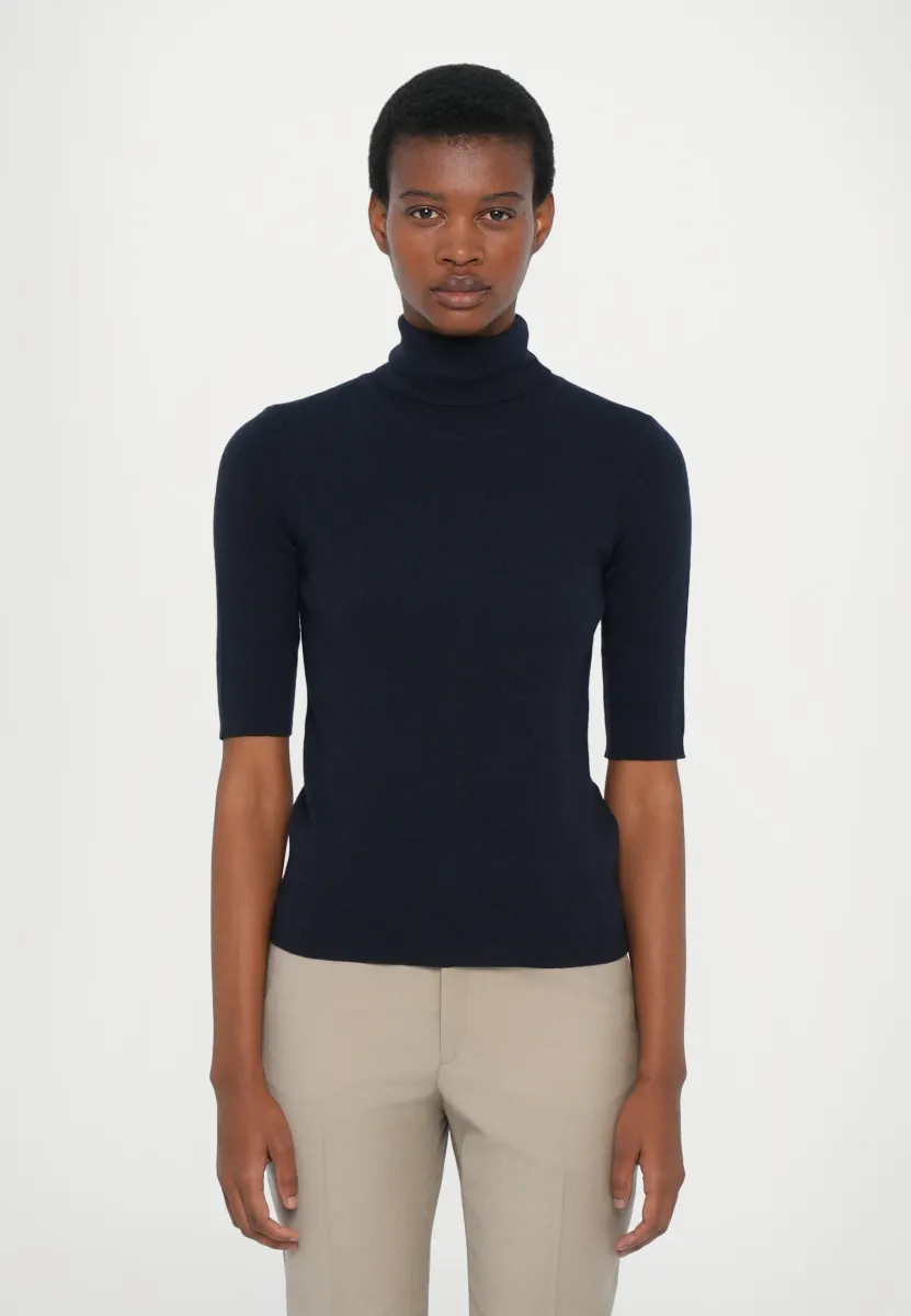 ELBOW SLEEVE - Strickpullover - navy