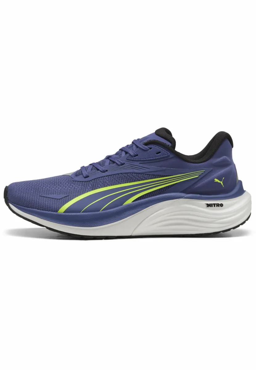 ELECTRIFY NITRO - Laufschuh Straße - blue crystal yellow alert