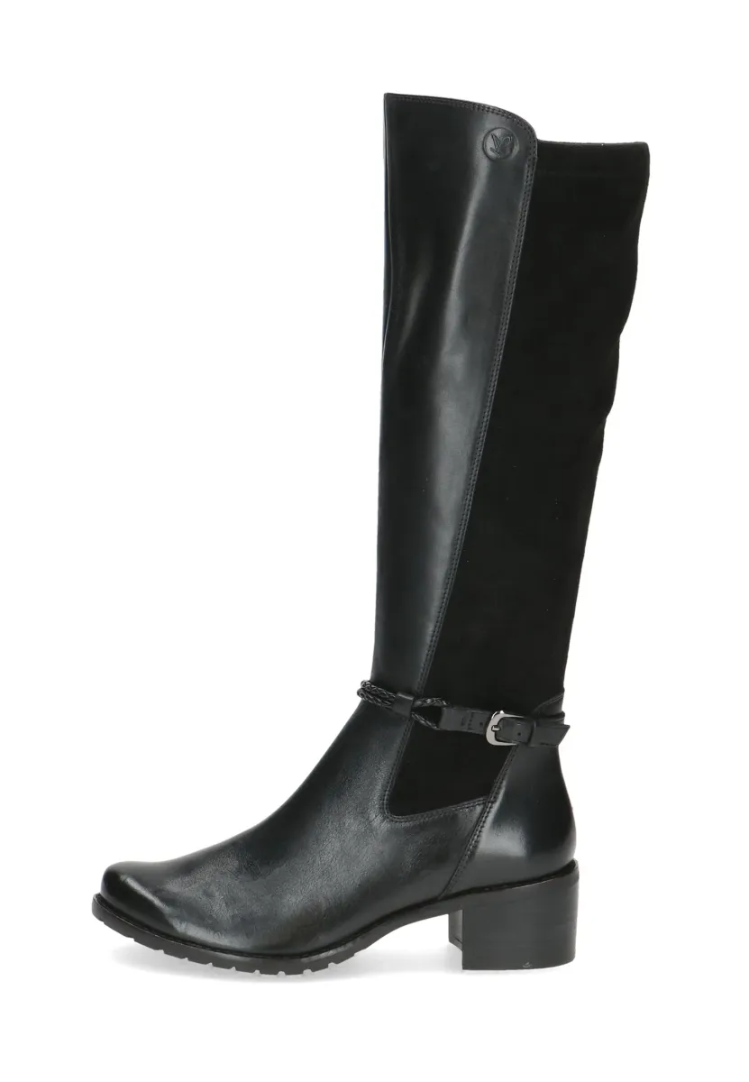 ELEGANTE  - Cowboy-/Bikerboot - black comb